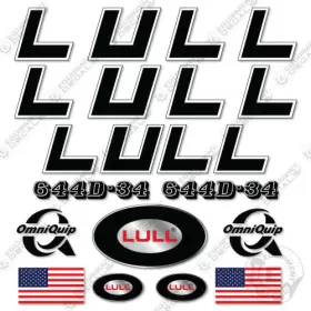 Aftermarket 644d-34 Fits Lull Decal Kit Telehandler - 7 Year Outdoor 3m Vinyl Aftermarket 644d-34 Fits Lull Decal Kit Telehandler - 7 Year Outdoor 3m Vinyl
