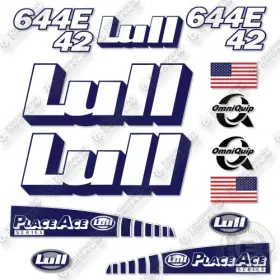 Aftermarket 644e-42 Fits Lull Space Ace Decal Kit Telehandler - 7 Year Outdoor 3m Vinyl