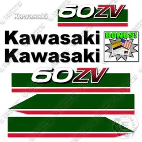 Aftermarket 65zv Fits Kawasaki 60zv Decal Kit Wheel Loader - 3m Vinyl
