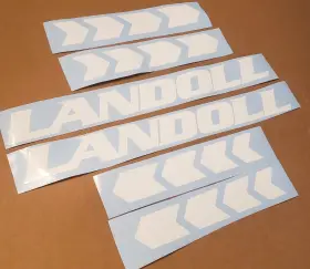 Aftermarket 660b Landoll Decals Sticker Long Gloss White Vinyl 2 Fast Usa Aftermarket 660b Landoll Decals Sticker Long Gloss White Vinyl 2 Fast Usa