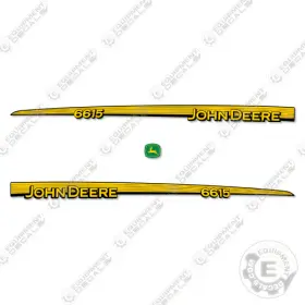 Aftermarket 6615 Fits John Deere Decal Kit Tractor - 7 Year Outdoor 3m Vinyl