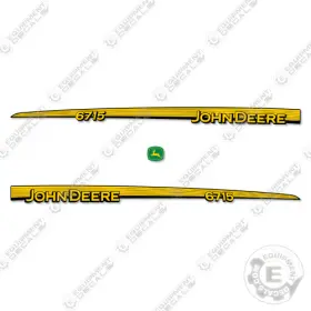Aftermarket 6715 Fits John Deere Decal Kit Tractor - 7 Year Outdoor 3m Vinyl