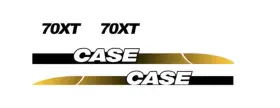 Aftermarket 70xt Ns New Kit Fits Case 70xt Skid Steer Replacement Decals Sticker / Decal Ns