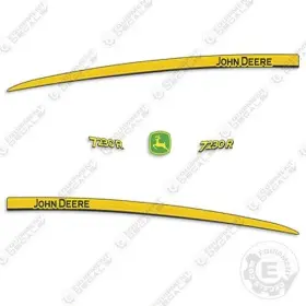 Aftermarket 7230r Fits John Deere Decal Kit Tractor - 7 Year Outdoor 3m Vinyl