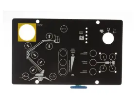 Aftermarket 76096gt Genie Overlay Decal Ground Control Panel Boom Lift Tmz34