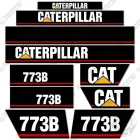 Aftermarket 773b Fits Caterpillar Decal Kit Rock Truck Decals - 7 Year Outdoor 3m Vinyl