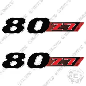 Aftermarket 80z7 Fits Kawasaki Decals Wheel Loader - 7 Year Outdoor 3m Vinyl