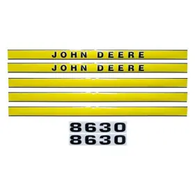 Aftermarket 8630 John Deere Decals Hood And Cab. Great Quality