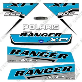 Aftermarket 900xp Fits Polaris Ranger Eps Decal Kit Utv - 2017 7 Year 3m Vinyl