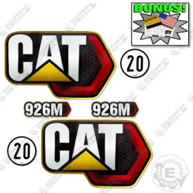 Aftermarket 926m Fits Caterpillar Decal Kit Wheel Loader Next-gen - 7 Year Outdoor 3m Vinyl