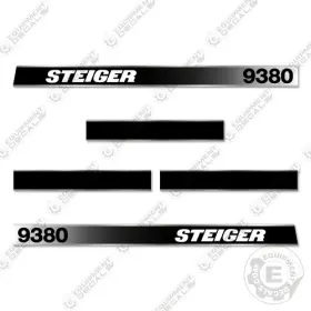 Aftermarket 9380 Fits Steiger Decal Kit Tractor - 7 Year Outdoor 3m Vinyl Aftermarket 9380 Fits Steiger Decal Kit Tractor - 7 Year Outdoor 3m Vinyl