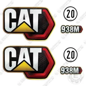 Aftermarket 938m Fits Caterpillar Decal Kit Next Gen Wheel Loader 938 M Equipment Decals