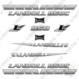 Aftermarket 950c Fits Landoll Decal Kit Traveling Axle Trailer - 7 Year Outdoor 3m Vinyl Aftermarket 950c Fits Landoll Decal Kit Traveling Axle Trailer - 7 Year Outdoor 3m Vinyl