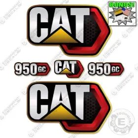Aftermarket 950gc Fits Caterpillar Decal Kit Wheel Loader Next Gen - 7 Year 3m Vinyl
