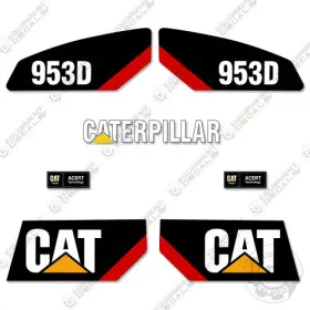 Aftermarket 953d Fits Caterpillar Decal Kit Crawler Tractor Dozer - 7 Year Outdoor 3m Vinyl