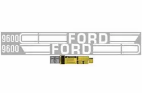 Aftermarket 9600 New Ford Row Crop Tractor Complete Decal Set. High Quality Vinyl Decals Aftermarket 9600 New Ford Row Crop Tractor Complete Decal Set. High Quality Vinyl Decals