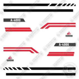 Aftermarket A-4000 Advantage Water Truck Decal Kit - 7 Year Outdoor 3m Vinyl