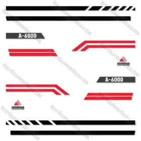 Aftermarket A-6000 Advantage Water Truck Decal Kit - 7 Year Outdoor 3m Vinyl