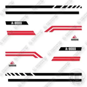 Aftermarket A8000 Advantage Water Truck Decal Kit - 7 Year Outdoor 3m Vinyl Aftermarket A8000 Advantage Water Truck Decal Kit - 7 Year Outdoor 3m Vinyl