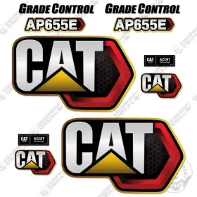 Aftermarket Ap655e Fits Caterpillar Decal Kit - Next Gen 7 Year Outdoor 3m Vinyl