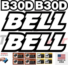 Aftermarket B30d Fits Bell Decal Kit Articulated Dump Truck - 3m Vinyl- Free Shipping Aftermarket B30d Fits Bell Decal Kit Articulated Dump Truck - 3m Vinyl- Free Shipping