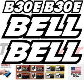 Aftermarket B30e Fits Bell Decal Kit Articulated Dump Truck - 3m Vinyl- Free Shipping Aftermarket B30e Fits Bell Decal Kit Articulated Dump Truck - 3m Vinyl- Free Shipping