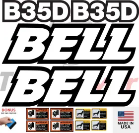 Aftermarket B35d Fits Bell Decal Kit Articulated Dump Truck - 3m Vinyl- Free Shipping Aftermarket B35d Fits Bell Decal Kit Articulated Dump Truck - 3m Vinyl- Free Shipping