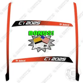 Aftermarket Bc-ct2025 Fits Bobcat Ct2025 Decal Kit Tractor 7 Year 3m Outdoor Vinyl Bonus Aftermarket Bc-ct2025 Fits Bobcat Ct2025 Decal Kit Tractor 7 Year 3m Outdoor Vinyl Bonus