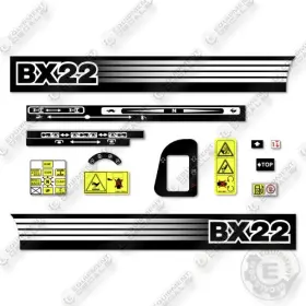 Aftermarket Bx22 Fits Kubota Decal Kit Tractor Loader Backhoe - 7 Year Outdoor 3m Vinyl