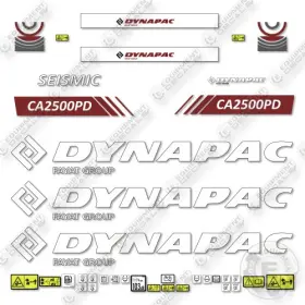 CA2500 Dynapac Decal Compactor Kit