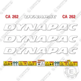 Aftermarket Ca262 Fits Dynapac Decal Kit Roller - 7 Year Outdoor 3m Vinyl