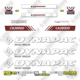 CA2800D Dynapac Decal Compactor Kit
