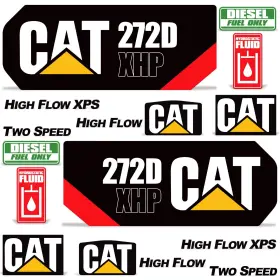 Aftermarket Cat-272d Xhp Complete Decal Kit Fits Cat 272d Hxp Skid Steer 272 D Loader Complete 7y Sticker Wrap Aftermarket Cat-272d Xhp Complete Decal Kit Fits Cat 272d Hxp Skid Steer 272 D Loader Complete 7y Sticker Wrap