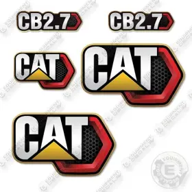 Aftermarket Cb2.7 Fits Caterpillar Decal Kit Compactor- 7 Year Outdoor 3m Vinyl