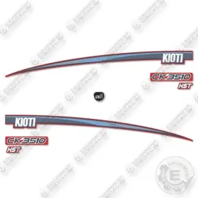 Aftermarket Ck3510 Fits Kioti Decal Kit Tractor - 7 Year Outdoor 3m Vinyl