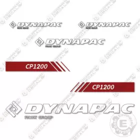 Aftermarket Cp1200 Fits Dynapac Decal Kit Roller - 7 Year Outdoor 3m Vinyl Aftermarket Cp1200 Fits Dynapac Decal Kit Roller - 7 Year Outdoor 3m Vinyl