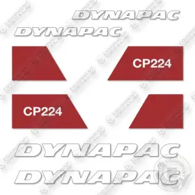 Aftermarket Cp224w Fits Dynapac Decal Kit Roller- 7 Year Outdoor 3m Vinyl