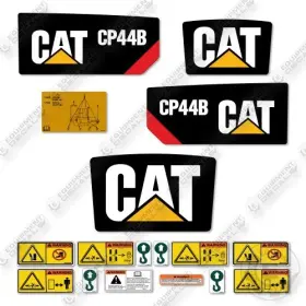 Aftermarket Cp44b Fits Caterpillar Decal Kit Compactor-7 Year Outdoor 3m Vinyl