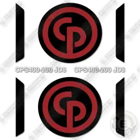 Aftermarket Cps400-200 Chicago Pnuematic Jd8 Decal Kit Air Compressor -