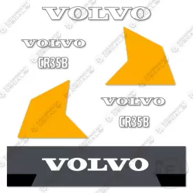 Aftermarket Cr35b Fits Volvo Decal Kit Roller - 7 Year Outdoor 3m Vinyl Aftermarket Cr35b Fits Volvo Decal Kit Roller - 7 Year Outdoor 3m Vinyl