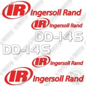Aftermarket Dd-145 Fits Ingersoll-rand Decal Kit Compactor - 7 Year Outdoor 3m Vinyl