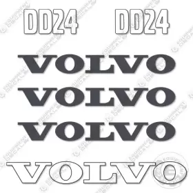 Aftermarket Dd24 Fits Volvo Decal Kit Roller - 7 Year Outdoor 3m Vinyl Aftermarket Dd24 Fits Volvo Decal Kit Roller - 7 Year Outdoor 3m Vinyl
