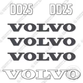 Aftermarket Dd25 Fits Volvo Decal Kit Roller - 7 Year Outdoor 3m Vinyl Aftermarket Dd25 Fits Volvo Decal Kit Roller - 7 Year Outdoor 3m Vinyl