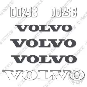 Aftermarket Dd25b Fits Volvo Decal Kit Roller - 7 Year Outdoor 3m Vinyl Aftermarket Dd25b Fits Volvo Decal Kit Roller - 7 Year Outdoor 3m Vinyl