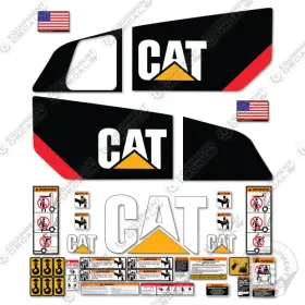Aftermarket Dp45n-1 Fits Caterpillar Decal Kit Forklift - 7 Year Outdoor 3m Vinyl