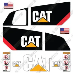 Aftermarket Dp50cn-1 Fits Caterpillar Decal Kit Forklift - 7 Year Outdoor 3m Vinyl