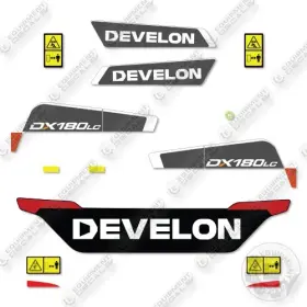 Aftermarket Dx180lc-5 Fits Develon Dx180-5 Decal Kit Excavator - 7 Year Outdoor 3m Vinyl