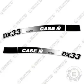Aftermarket Dx33 Fits Case Decal Kit Tractor - 7 Year Outdoor 3m Vinyl