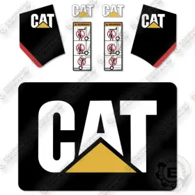 Aftermarket E5000 Caterpillar Decal Kit Forklift-