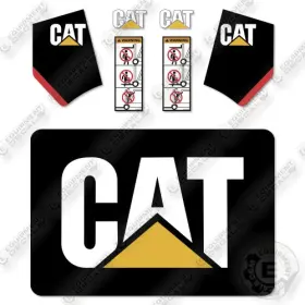 Aftermarket Ec4000 Caterpillar Decal Kit Forklift -